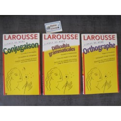 Lot de livres de bord Larousse langue française