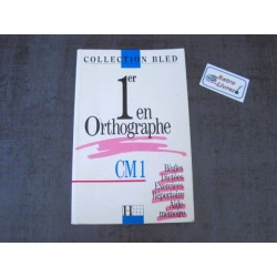 1er en orthographe CM1 Bled 1989