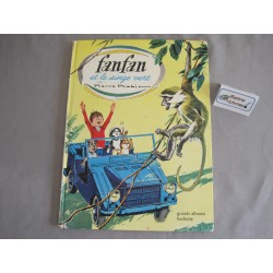 Fanfan et le singe vert Grand album Hachette 1967