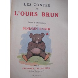 Les contes de l'ours brun - B.Rabier