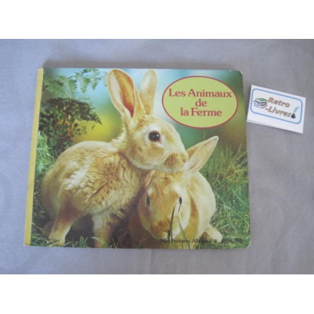Les animaux de la ferme Livre d'images - Retro-Livres