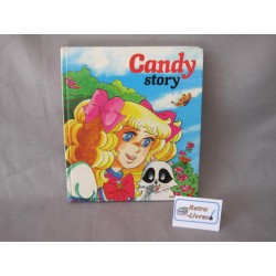 Candy story Livre Candy Candy Rouge et or 1981