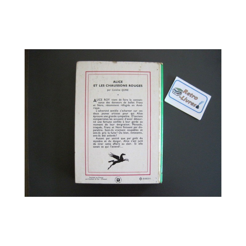 Alice et les chaussons rouges - Retro-Livres
