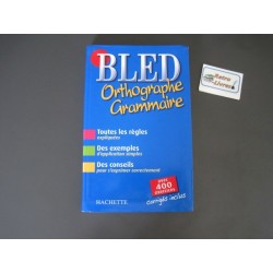 Bled orthographe grammaire