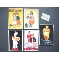 Cartes postales Affiches rétro Epicerie - Editions Clouet