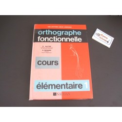 Orthographe fonctionnelle CE1