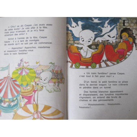 Casper Train Casper Le train fantôme - Retro-Livres