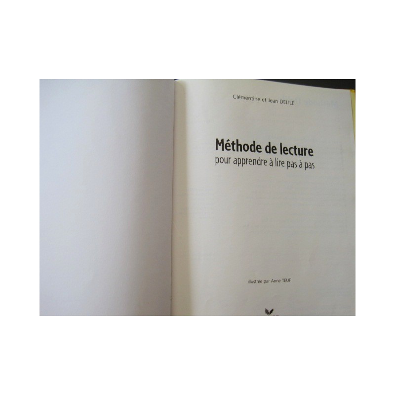 Méthode de lecture pour apprendre à lire pas à pas - Retro-Livres