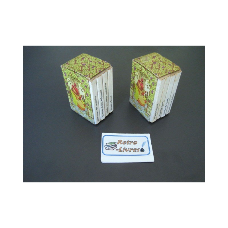 Coffrets Mini-Contes Tomes 1 et 2 - Editions J.Riquier 1976 Coffrets Mini-Contes Tomes 1 et 2 - Editions J.Riquier 1976