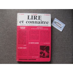 Lire et connaître 6ème et fin d'études