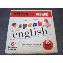 Speak english 6e Mon cours d'anglais sur disques