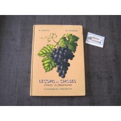 Leçons de choses - cours élémentaire