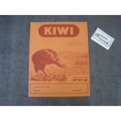 Protège cahier publicitaire "Kiwi" orange