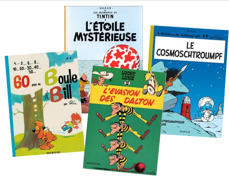 Les bandes dessinées pour les grands et les petits, collection de BD enfant et jeunesse.
